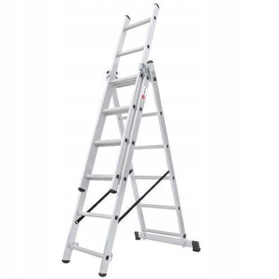 KADAX Multifunktionsleiter, Vielzweckleiter aus Aluminium, bis 150kg