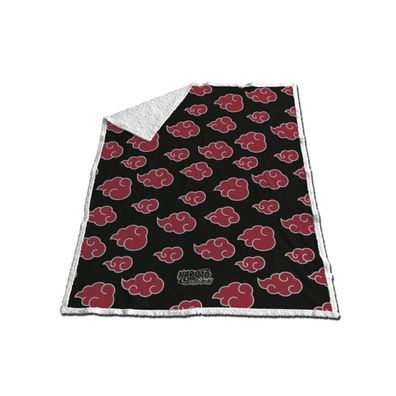 Naruto Flanell Decke 130x170 cm Weiche Kuscheldecke für Erwachsene & Kinder