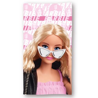 Barbie Strandhandtuch Mikrofaser Badehandtuch & Kinderhandtuch 70x140 cm