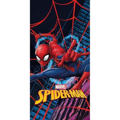 Spiderman Handtuch 70x140 cm Baumwolle weich Badetuch saugfähig Duschtuch