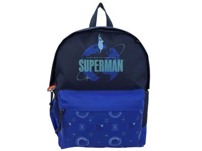 Superman Rucksack 40 cm Schulrucksack Trolley geeignet Freizeit Sport Blue