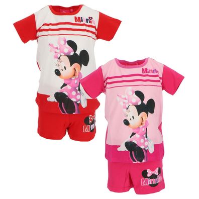 Minnie Mouse Shortama – Kinderpyjama & Sommer Schlafanzug aus 100% Baumwolle