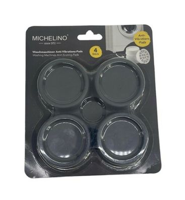 Michelino Waschmaschinen Anti-Vibrations-Pads - 4er Set, universell passend