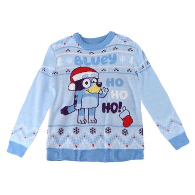Bluey Kinder Pullover Weihnachten – Strickpullover Xmas Sweater