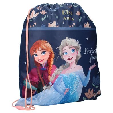 Disney Frozen II Sportbeutel „It’s All Magic“ Turnbeutel mit Elsa-Aufdruck
