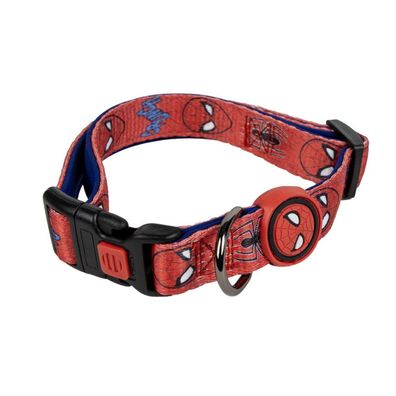 Spiderman Hundehalsband S / M – Robustes Polyester-Halsband für Hunde