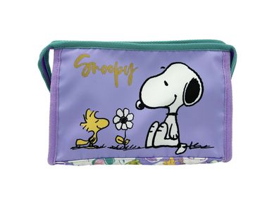 Snoopy Necessaire Kulturtasche Kosmetiktasche mit Griff Reiseetui