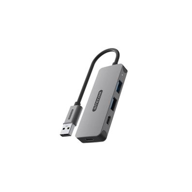 Sitecom USB-A zu 2x USB-A + 2x USB-C Hub