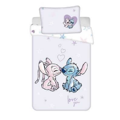 Disney Lilo and Stitch Bettwäsche-Set für Kinderbett 100x135 cm + 40x60 cm aus