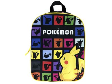 Pokémon Rucksack 30 × 24 × 10 cm Kinder Vorschulrucksack mit gepolsterten Trägern