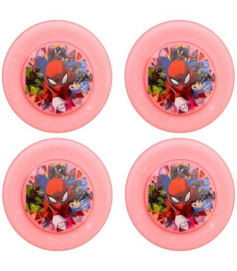 Spiderman Kinder Teller Set 4 teilig geeignet für Mikrowelle und Spülmaschine ab
