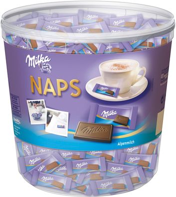 Milka Naps Alpenmilch 1 kg Dose (ca. 207 Stück)