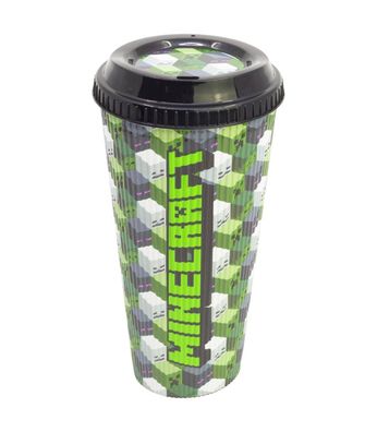 Minecraft Golden Treasure Trinkbecher 790 ml mit strukturierter Oberfläche und