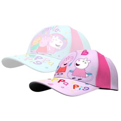 Peppa Pig Cap – Bunte Kinder Kappe mit süßem Peppa Wutz Motiv, 100