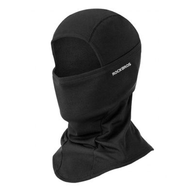 Rockbros LF7345BK Sport Sturmhaube Mikrofleece winddicht atmungsaktiv Schwarz