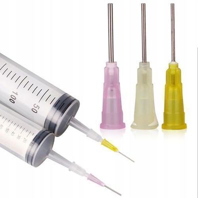 Rosfix Dosiernadel 16G 1,33 mm – Transparent | 30 mm Länge, wiederverwendbar