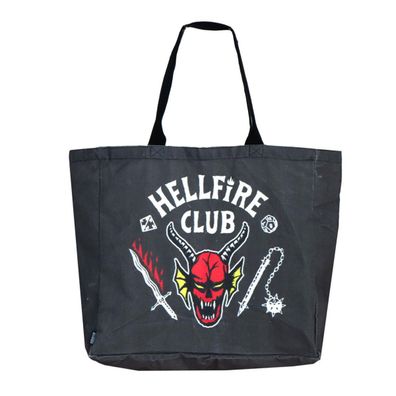 Stranger Things Einkaufstasche XL für Alltag Freizeit und Shopping