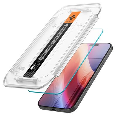 Spigen Glas. tr EZ Fit ClearTempered Glass Schutzglas Displayschutzglas kompatibel