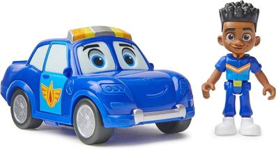 Disney Firebuds Jayden und Piston Interaktives Polizeiauto