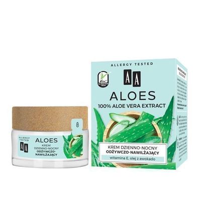 Oceanic AA Aloe Vera Extrakt 100% - Nährende und Feuchtigkeitsspendende Tages- u