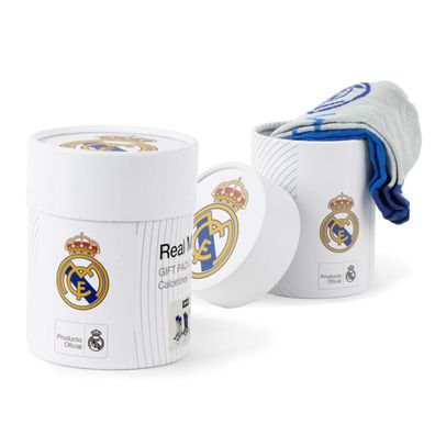 Real Madrid Socken 3er-Pack Baumwollsocken Freizeit und Alltagssocken 38-45