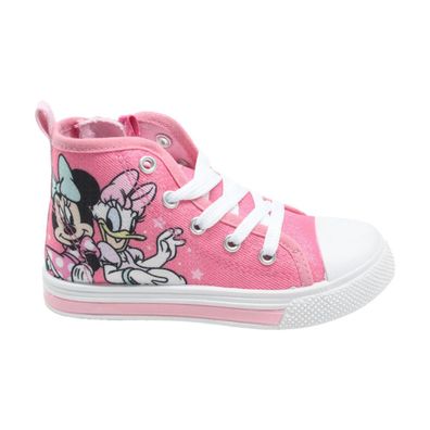 Disney Minnie Mouse Kinder Sneaker mit LED Baumwollschuhe, Sportschuhe