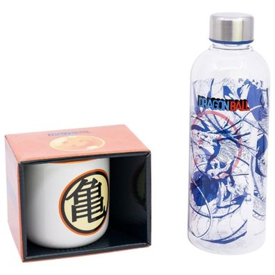 Dragon Ball Geschenkset Trinkflasche und Kaffeebecher 2-teilig