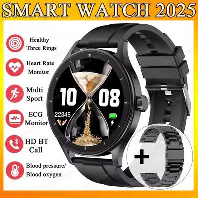 2026 Smart Uhr Frauen Männer Damen Geschenk Sport Fitness Männer Uhren Herz Rate Moni