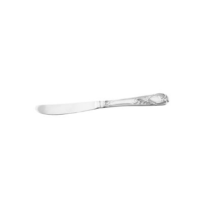 Rococo 3-teiliges Tafelmesser-Set aus hochwertigem 18/10-Edelstahl - Silber