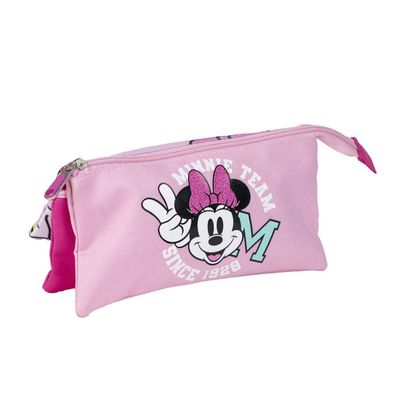Disney Minnie Mäppchen Federtasche Iridescent Schuletui Kinder Accessoire