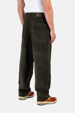 REELL Hose Baggy 160 dark green cord - Größe: 33/32