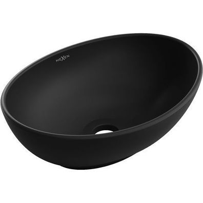 Mexen Elza Aufsatzwaschbecken 40 x 33 cm, Schwarz matt - 21014085