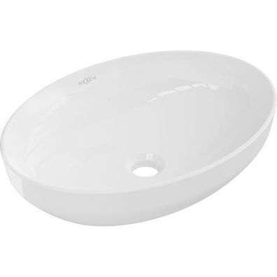 Mexen Cornelia Aufsatzwaschbecken 50 x 36 cm, Weiß - 21885000