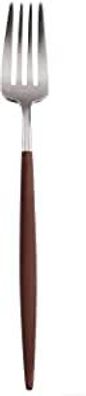 ASA Gabel GOA, brauner Griff GOA L. 21,5 cm, Edelstahl 33102950 / /bverkauf nur