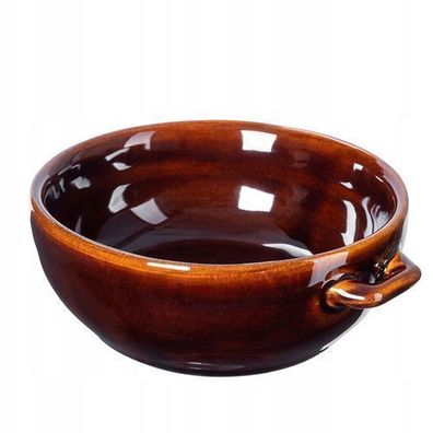 KADAX Schale aus Keramik, Suppenschale, Keramikschüssel, mit Ohren, 0.7L