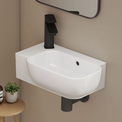 EMKE Rechteckig Wandwaschbecken CB23