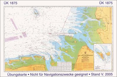 SKS - Übungsseekarte Ü 1875 The Jade to Norderpiep