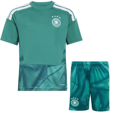 DFB Deutschland Fußball Trikot WM 2026 Torwart Heimtrikot Set für Kinder