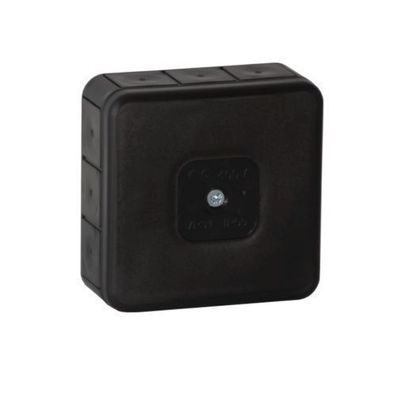 Abzweigdose VP-31 Aufputzdose 12 Einführungen schwarz 400V