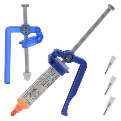 Rosfix Dosierpistole TE-053 Set – für 10cc Spritzen | 3 Präzisionsnadeln