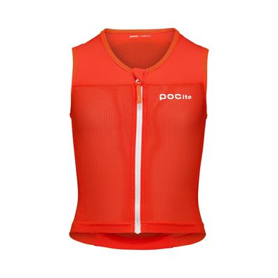 POC Kids Protektor Weste Pocito Vpd Air fluorescent orange - Größe: