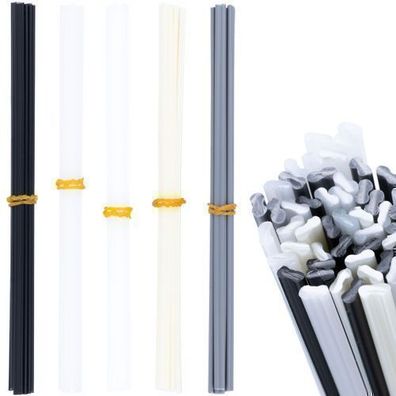 Rosfix Set Kunststoff-Schweißstäbe – 5 Typen | 2×5×200 mm, 50 Stück