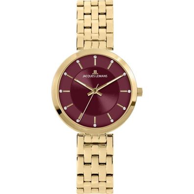 Jacques Lemans - 1-2211H - Armbanduhr - Damen - Quarz - Milano