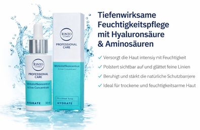 IONTO-COMED Professional Care Hydrate Wirkstoffkonzentrat 30 ml