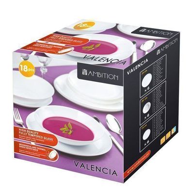 Tafelservice Valencia 18-Tlg Ambition