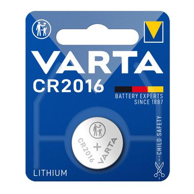 Varta CR2016 CR 2016 Knopfzelle Batterie 3V Blister Lithium