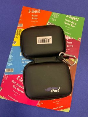 Efest Akku-Tasche schwarz oder rot