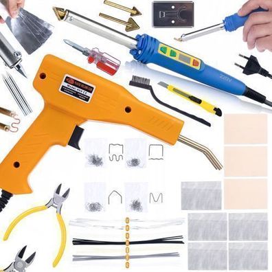 Rosfix Set Kunststoffschweißgerät 120W – 200°C–600°C | 200 Klammern
