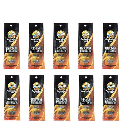 Australian Gold/Signature Accelerator 10x15ml/Solariumkosmetik/Bräunungslotion