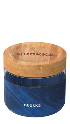 Glas-Lunchbox mit Bambusdeckel – auslaufsicher, rutschfest